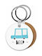 Keychain Portofel Beep Lemn