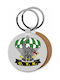 Keychain Portofel Lemn