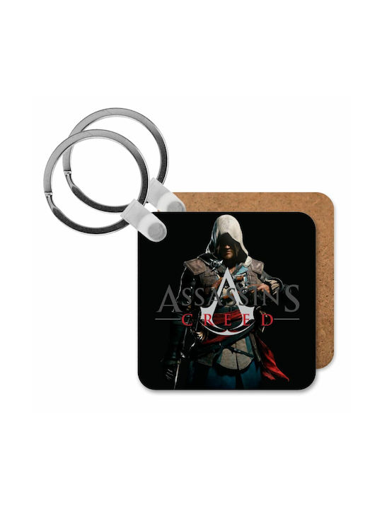 Schlüsselanhänger Brieftasche Assassin's Creed Hölzernes