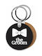 Keychain Wallet Groom Wooden