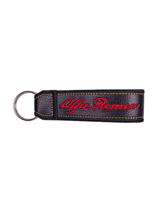 Keychain Piele Negru