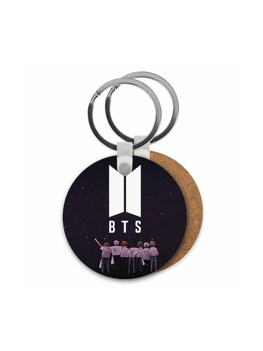 Keychain Wallet Bts Wooden