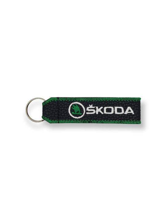 Keychain Leather Black