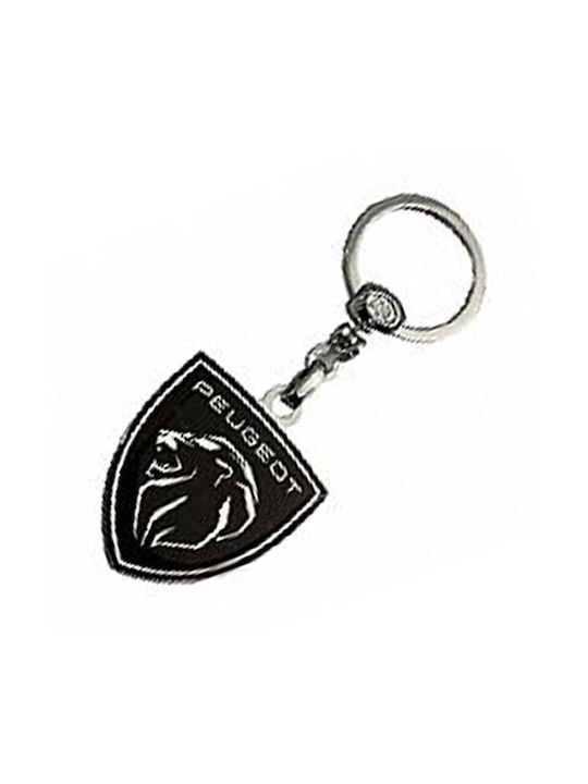 Keychain Metalic Negru