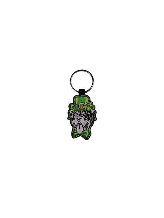 Keychain Fabric Green