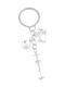 Tatu Moyo Handmade Metallic Keychain