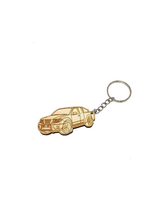 Keychain Lemn