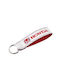 Keychain Fabric White