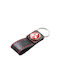 Keychain Leather Red