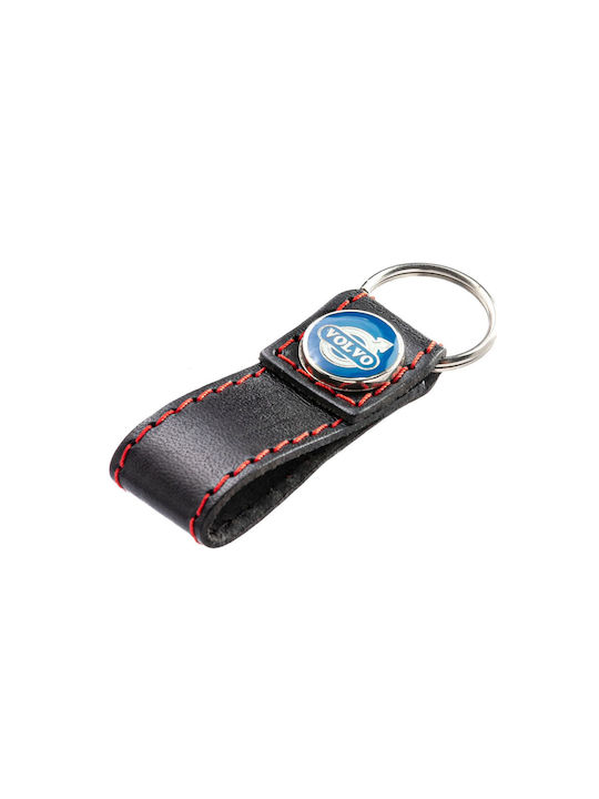 Keychain Leather Red