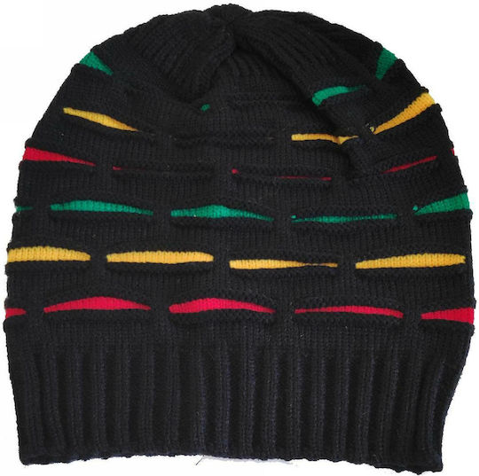 Beanie Unisex Beanie Knitted in Black color