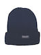 Beanie Männer Beanie Gestrickt in Marineblau Farbe