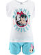 Kinder-Set mit Shorts Sommer 2Stück Weiß