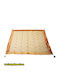 To megalo pazari Checkered Orange 140x140cm