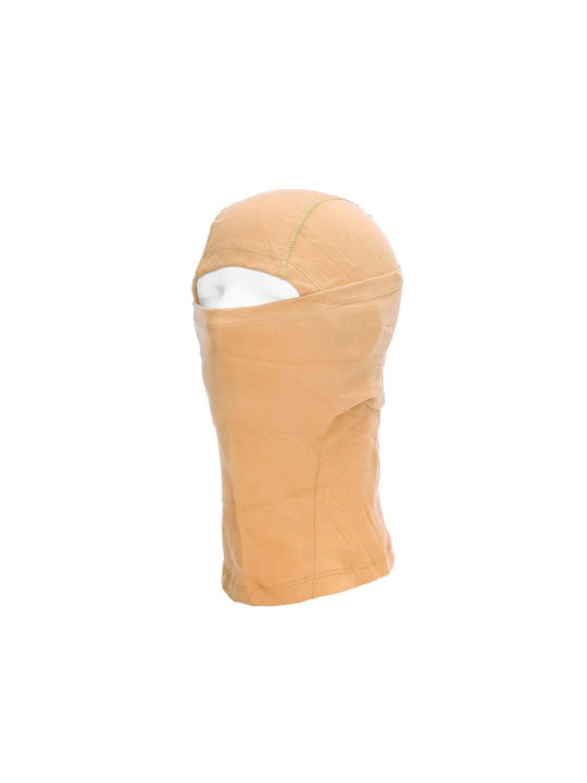 101 INC Balaclava integrala pentru motociclist Bumbac Bej Culoare