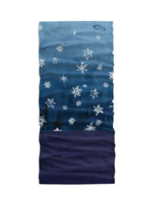 4Fun Περιλαίμιο Αναβάτη Μοτοσυκλέτας Fleece Μπλε / Πράσινο Χρώμα