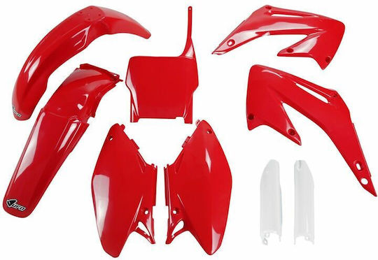 UFO Σετ Πλαστικά Μοτοσυκλέτας για Honda CR 250 / CR 125 Κόκκινο