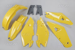 UFO Motorcycle Plastic Set for Honda CR 250 for Husqvarna WR / WR 125 for Yamaha WR 250 Black 1pcs