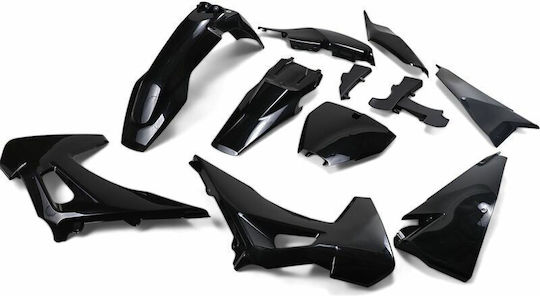 UFO Motorcycle Plastic Set for Husqvarna FC 450 / FC 350 for Keeway Easy Black 1pcs