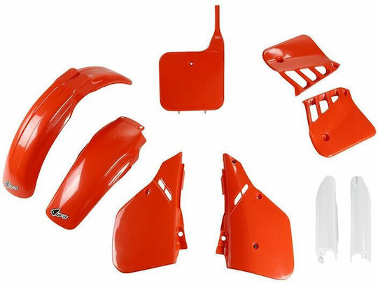 UFO Σετ Πλαστικά Μοτοσυκλέτας για Honda CR 250 Κόκκινο