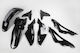 UFO Motorcycle Plastic Set for Honda CR 125 for Husqvarna WR 125 Black 1pcs