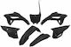 UFO Motorcycle Plastic Set for Honda CRF 250 for Keeway Easy Black 1pcs
