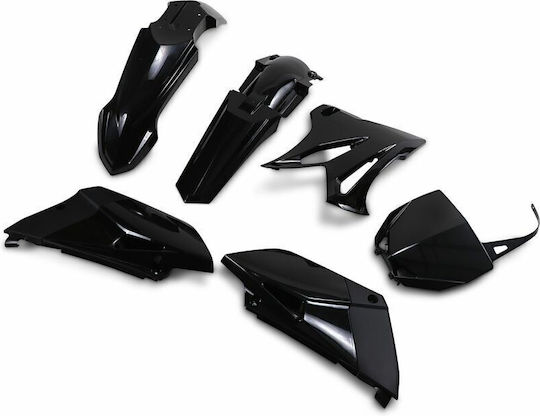 UFO Σετ Πλαστικά Μοτοσυκλέτας για Yamaha YZ 85 Μαύρο
