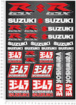 Stickers Set Red