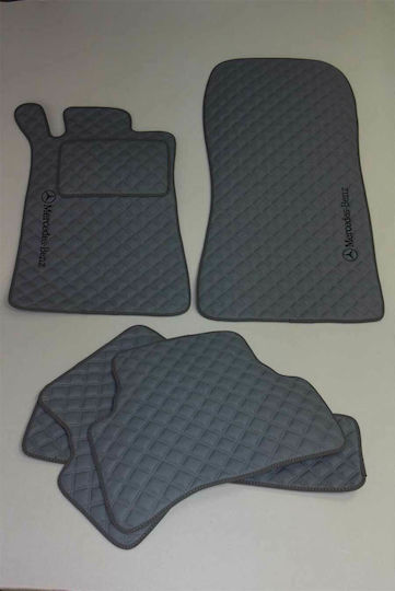 Car Mats Leather Mercedes Benz CLK W208 Set of 5 Pieces