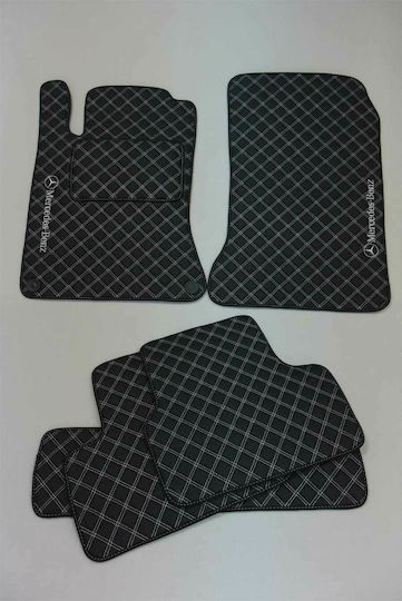 Car Mats Leather Mercedes Benz GLA X156 Set of 5 Pieces