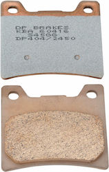 DP-Brakes Motorradbremsbeläge Rückseite