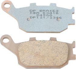 DP-Brakes Motorradbremsbeläge Rückseite