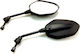 Motorcycle Mirrors Universal Black 2pcs