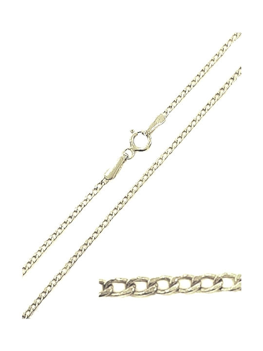 White Gold Chain Neck 14K Length 45cm