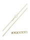 White Gold Chain Neck 14K Length 45cm