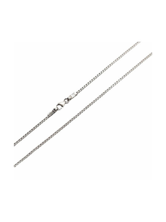 White Gold Chain Neck 14K Length 50cm