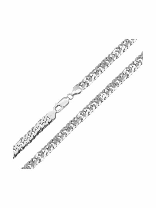 Luxor Silver Chain Neck Length 60cm