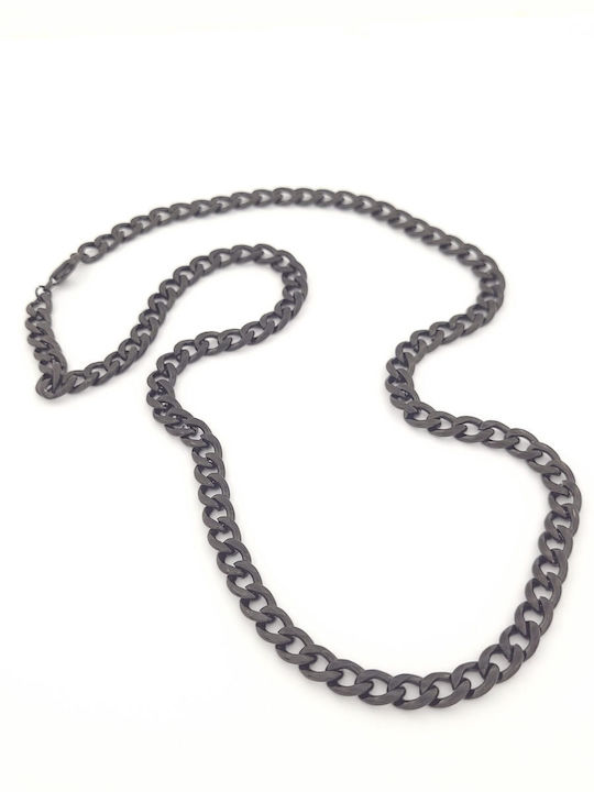 Herren Kette Nacken aus Stahl Länge 61cm