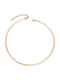 Pearl's Garden Chain Neck made of Steel Gold-plated Length 35cm