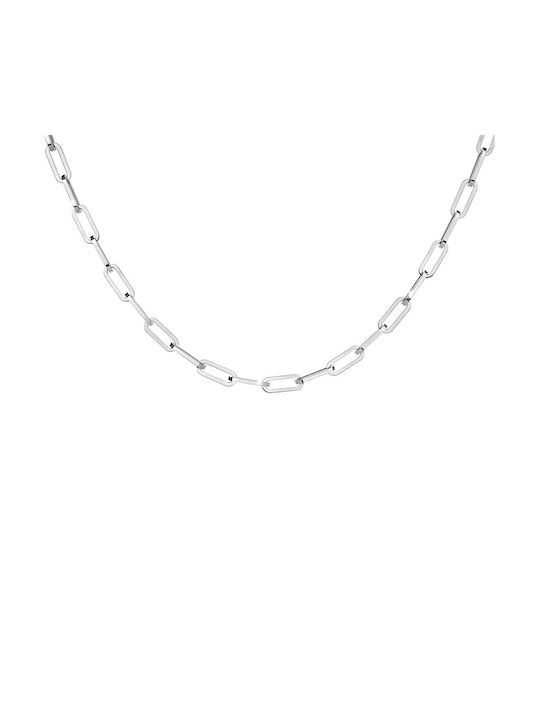 Women's Stainless Steel Neck Chain White