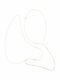 Kritsimis Goldene Kette Nacken 14K