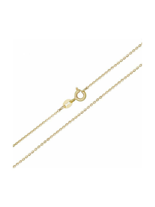 Damen Goldene Kette Nacken 9K