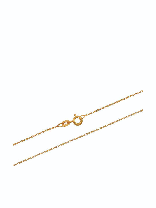 Gatsa Silver Chain Neck Gold-plated Length 50cm
