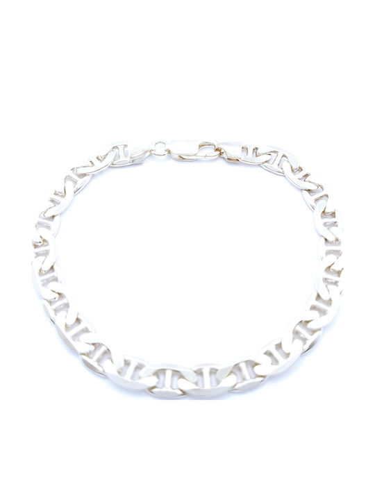 PS Silver Silver Chain Hand Theta Thin Thickness 2mm and Length 22.5cm