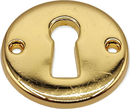 Forges Rosette - Türschild Möbel Gold