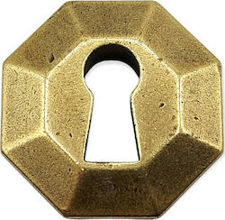 Pamar Rosette - Türschild Möbel Bronze