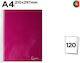 Madrid Papel Spiral Notebook Ruled A4 120 Sheets Multicolour 1pcs