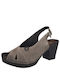 Rieker Anatomic Suede Gray Heels