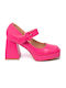 Malesa Fuchsia Heels with Strap