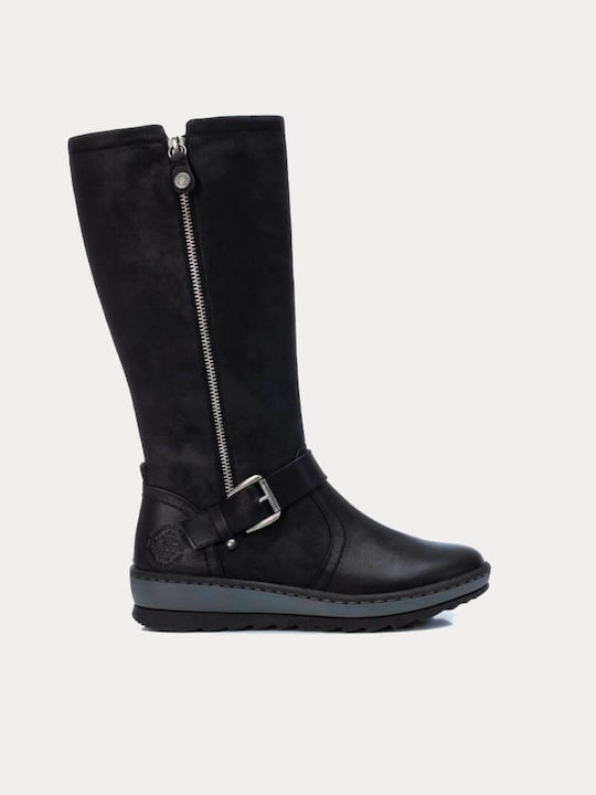 Refresh Women's Boots with Zipper Black